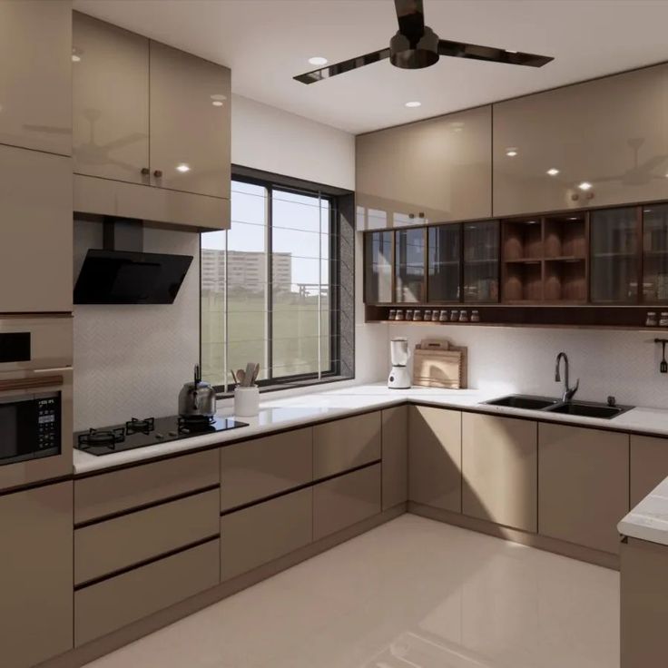 modular kitchen installation